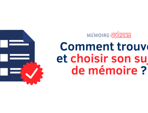 Comment trouver et choisir son sujet de mémoire ?