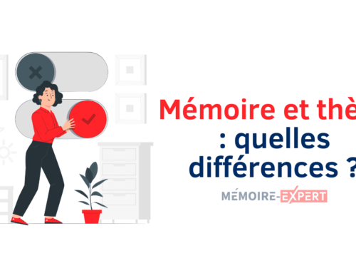 Mémoire et thèse : quelles différences ?