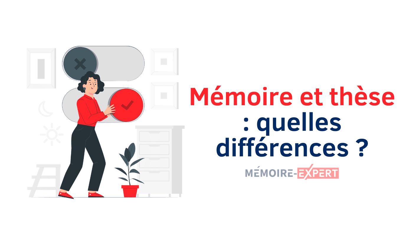 différence entre thèse et mémoire