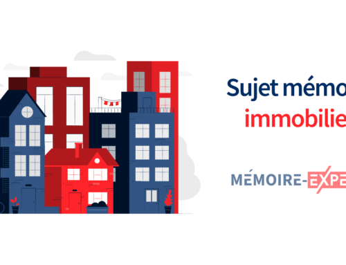 Sujet mémoire immobilier