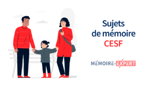 Sujets de mémoire CESF