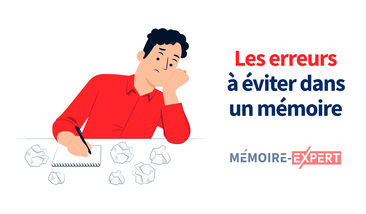 Erreurs à éviter lors de la rédaction d’un mémoire
