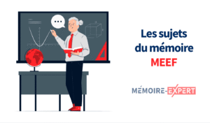 Liste des sujets de mémoire MEEF