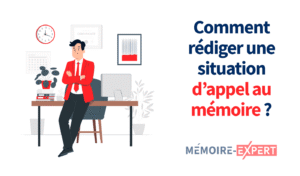 Situation d’appel d’un mémoire infirmier