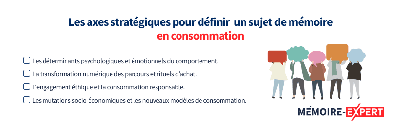 Les axes stratégiques pour définir un sujet de mémoire en communication
