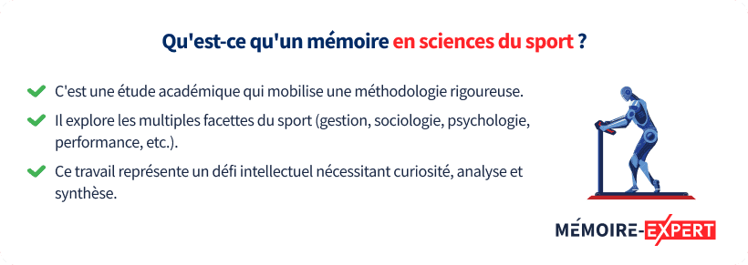 Qu'est-ce qu'un mémoire en sciences du sport ?